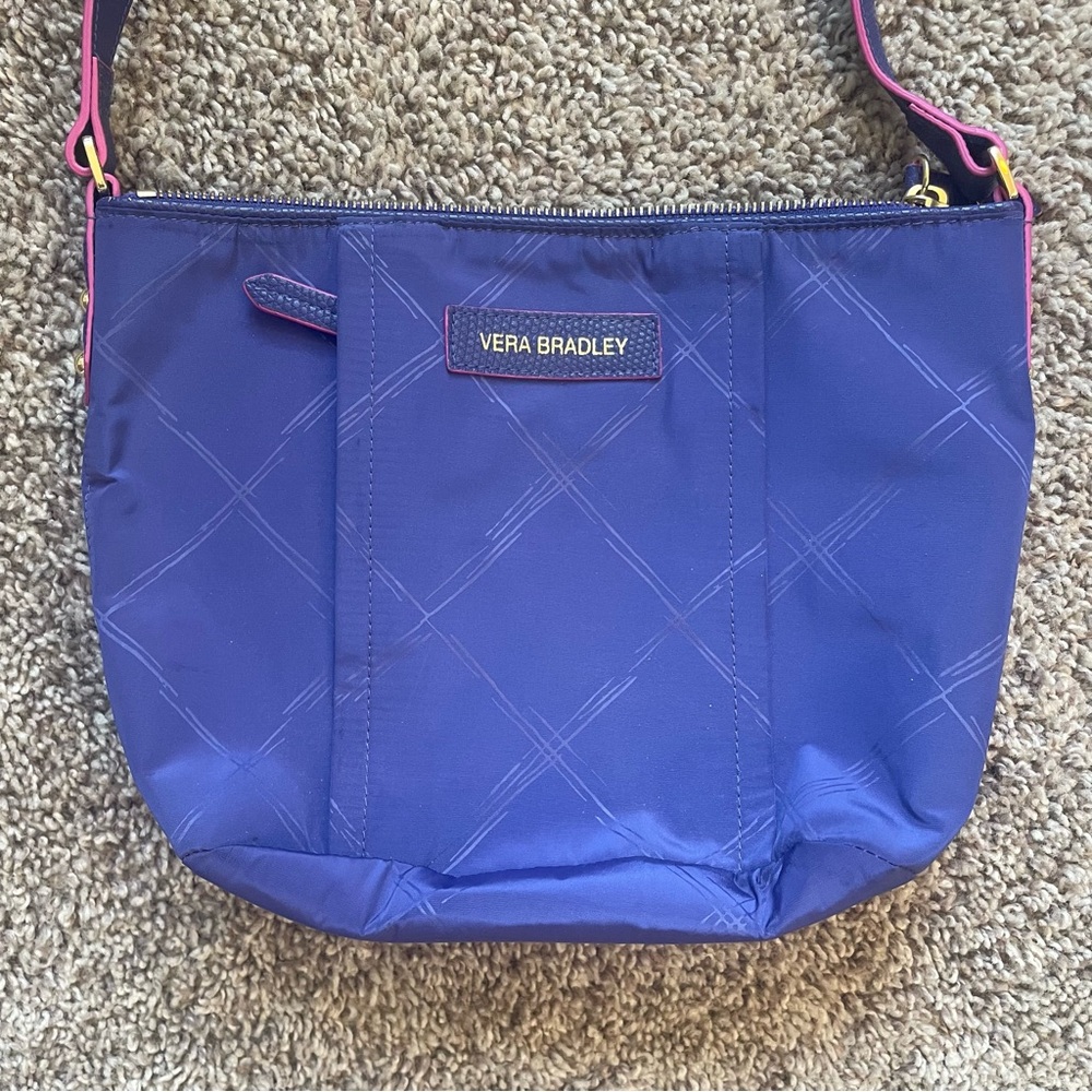 Vera Bradley purple crossbody - Picture 2 of 4